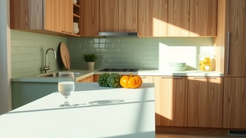 Bänkskiva till grönt kök som passar ditt hem