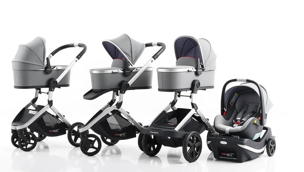 Barnvagn 3 i 1 värt sitt pris