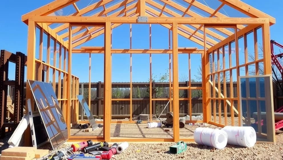 Hur bygger du ett eget växthus