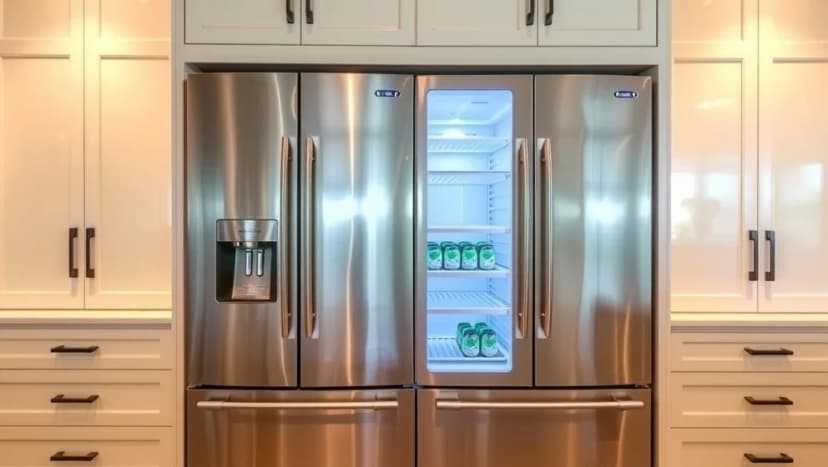 Inbyggd kyl och frys hemma